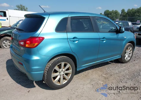 2012 Mitsubishi Outlander Sport Se из США, поврежденный, VIN JA4AR4AUXCZ008569